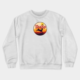 Idaho Deer Crewneck Sweatshirt